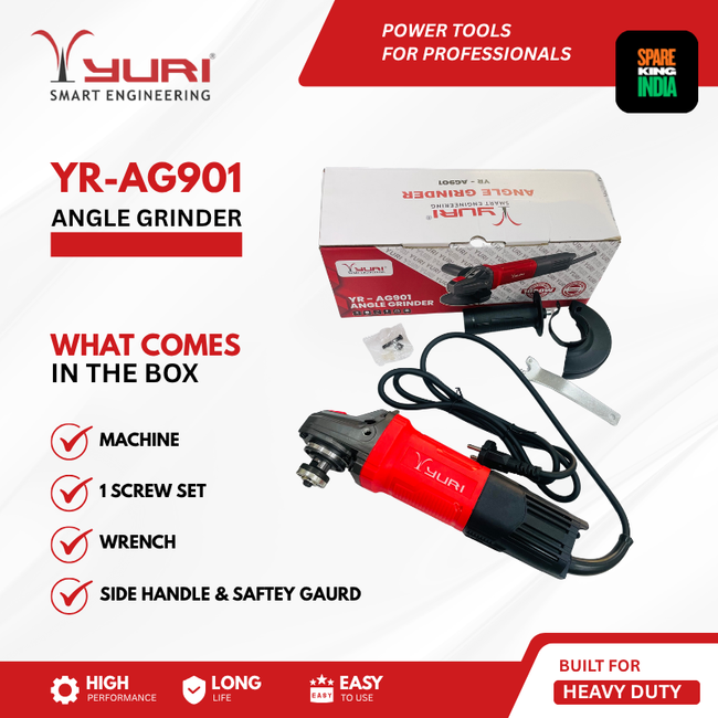 yuri angle grinder 1050 w
